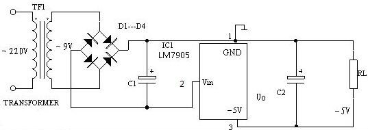 三端穩(wěn)壓管7805