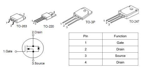 MOS管 KIA2906A 130A/60V MOS管 KIA2906A 130A/60V